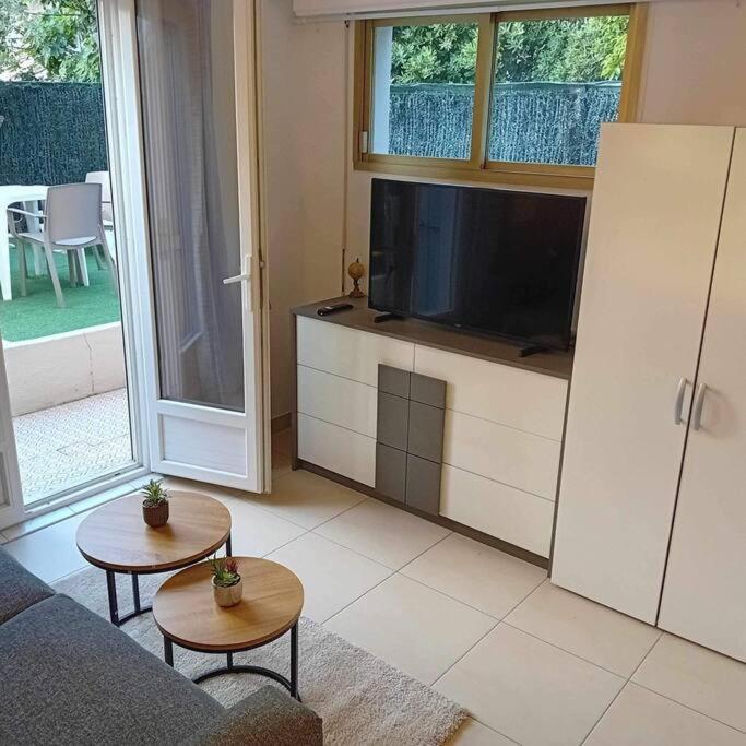 Studio Cosy Terrasse Front Mer Cagnes-sur-Mer Eksteriør bilde